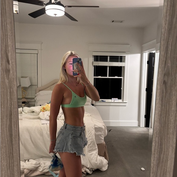 Boutine LA Electro Green Open Side Bikini - Picture 3 of 8